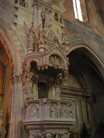 Gaillac, Abbatiale St-Michel, Chaire (4)